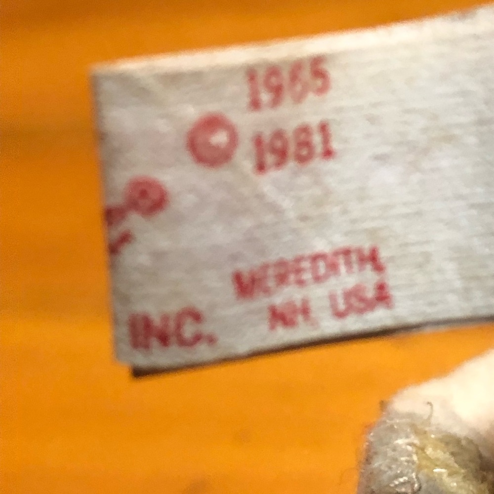 Wide Eyed Pilgrim Mouse 6 Inches Annalee Doll 1981 Hard To Find - Picture 6 of 6